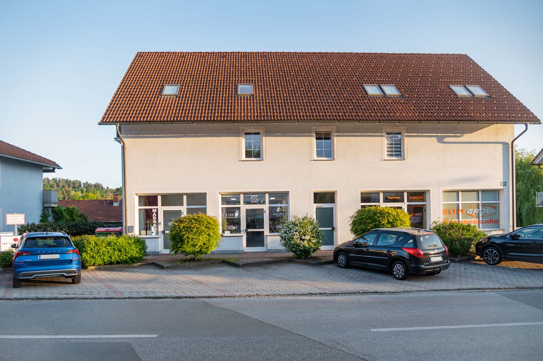 Aussenansicht vom Haarstudio Petra Zinke Hairdesign in Graz Ragnitz